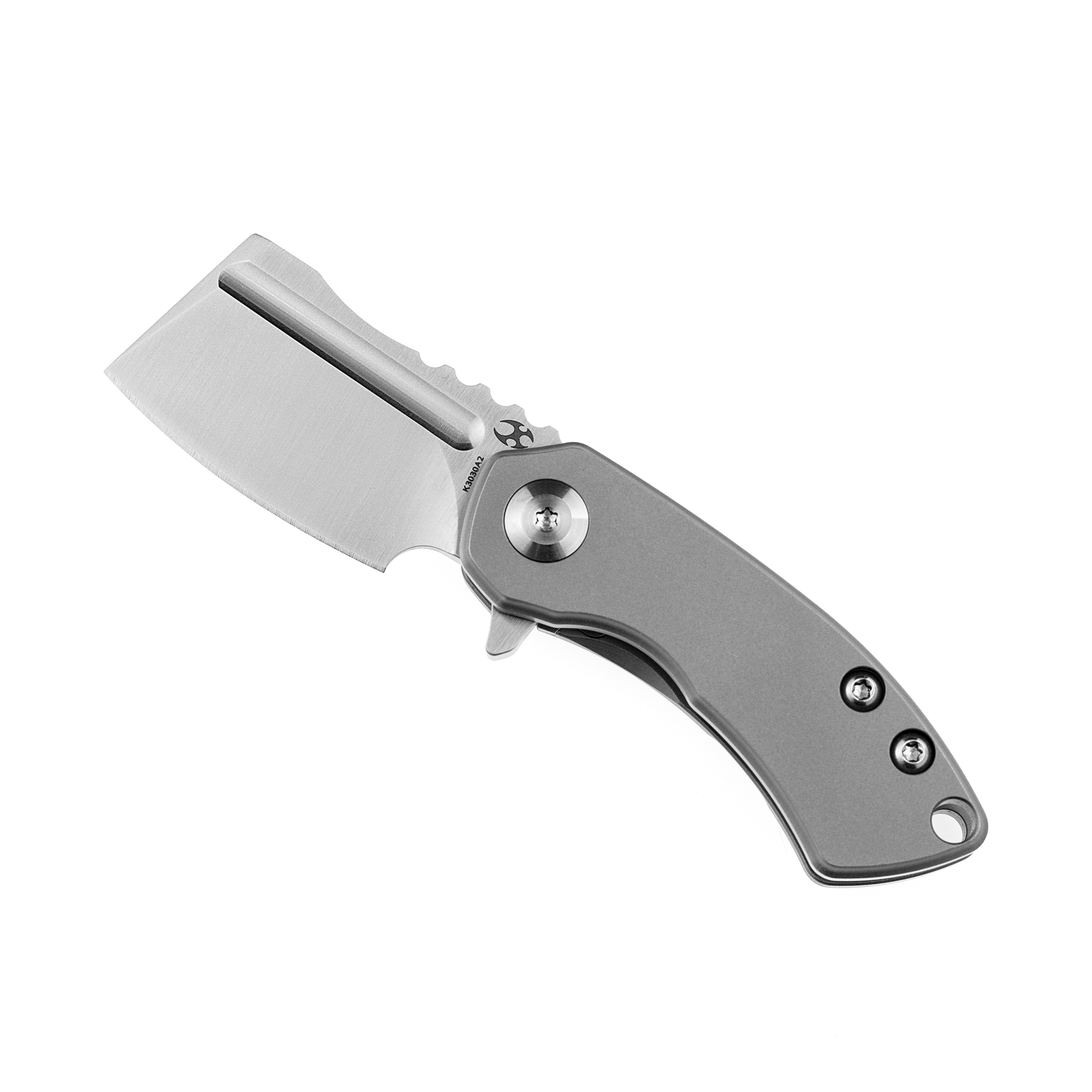Kansept Knives Mini Korvid K3030A2 S35VN Blade Titanium Handle Frame Lock