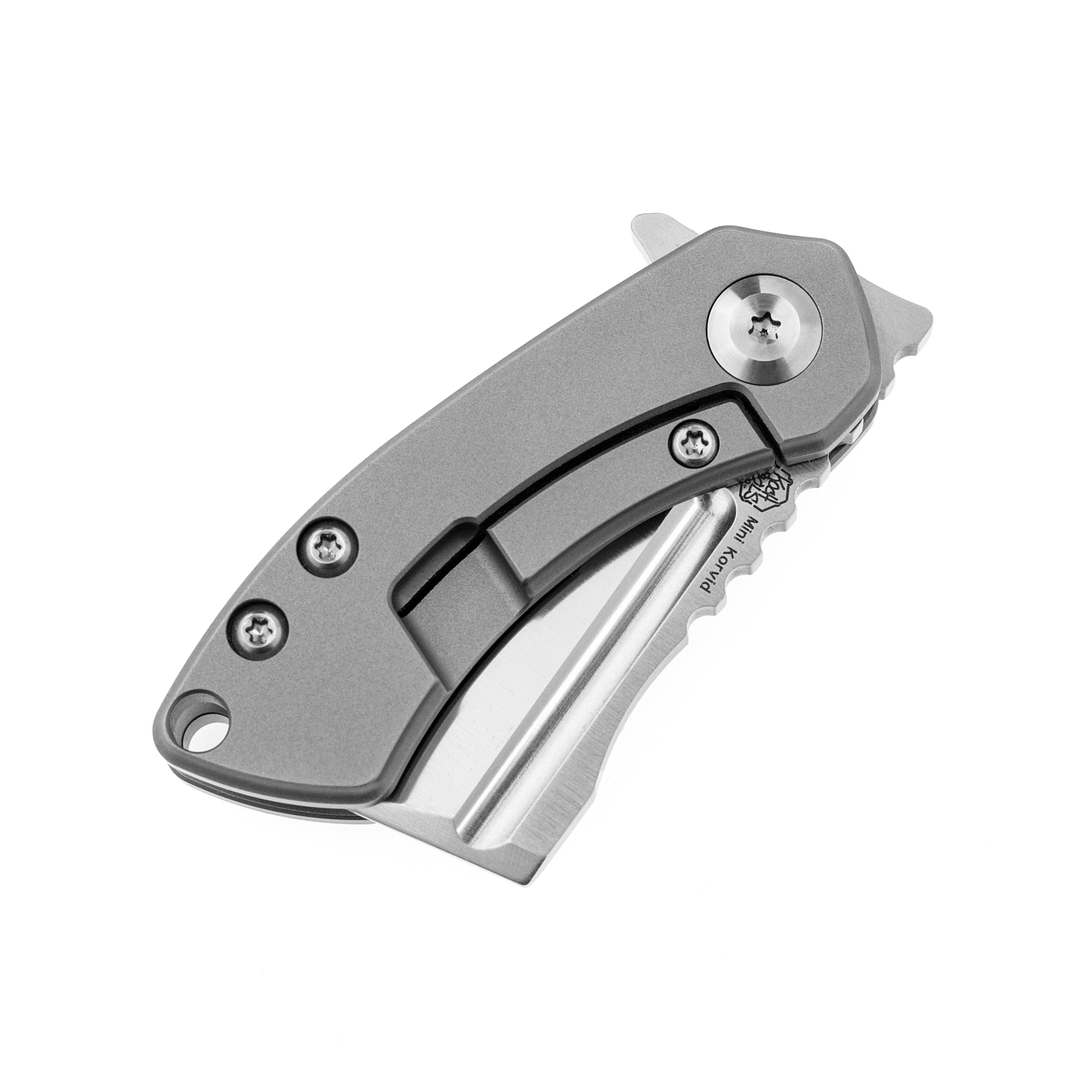 Kansept Knives Mini Korvid K3030A2 S35VN Blade Titanium Handle Frame Lock