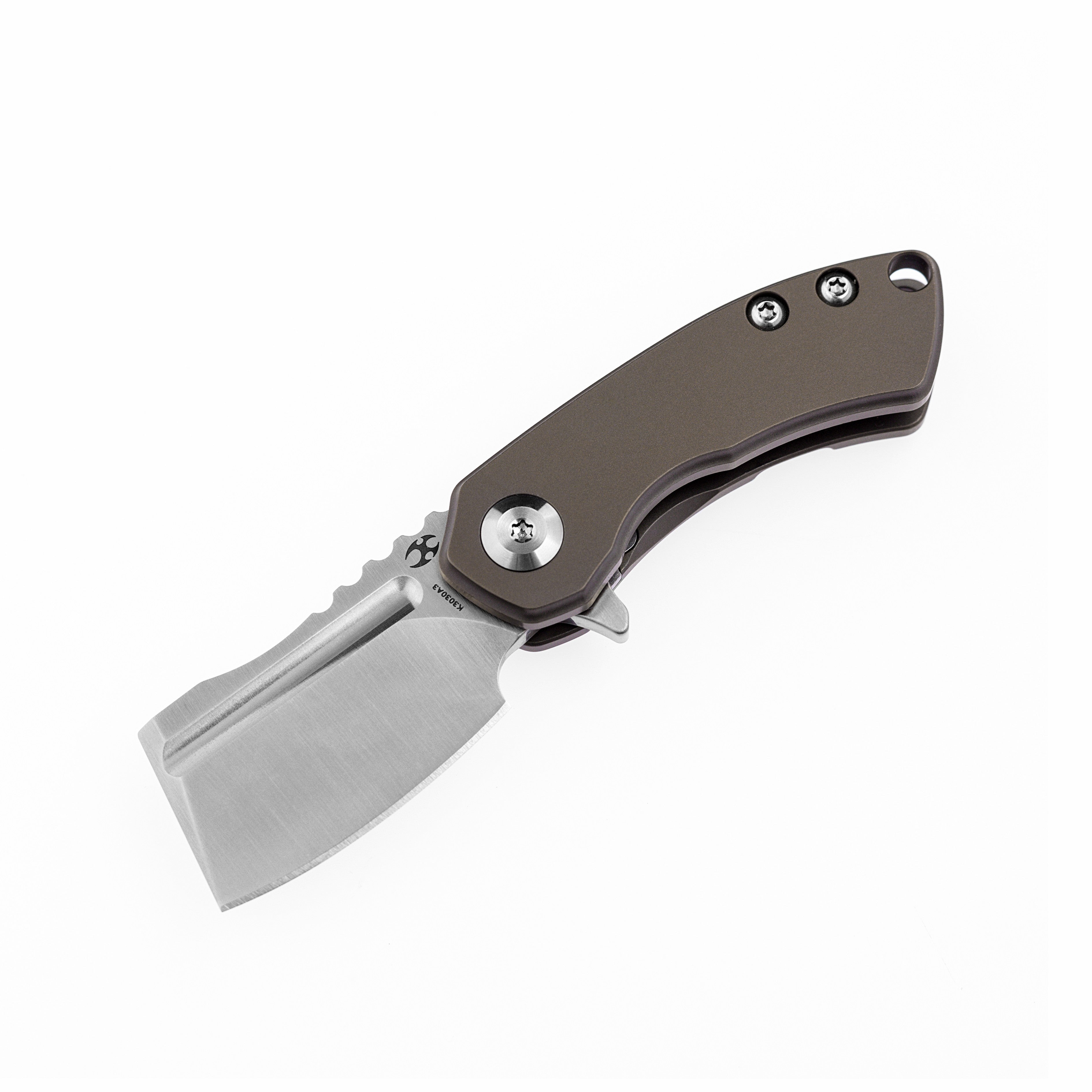 Kansept Knives Mini Korvid K3030A3 S35VN Blade Titanium Handle Frame Lock