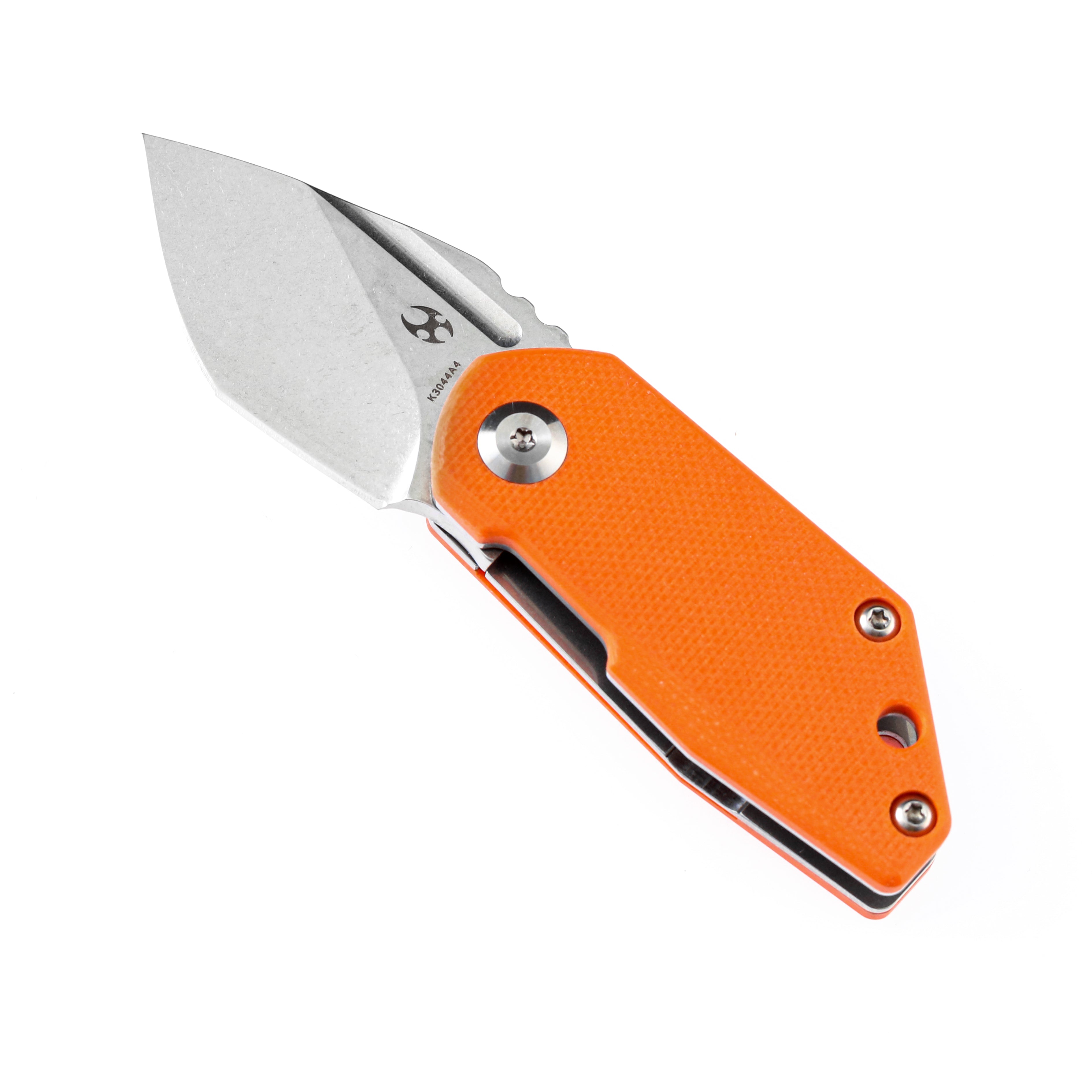 Kansept Knives RIO K3044A4 M390 Blade Orange G10 Handle Liner Lock EDC Knife