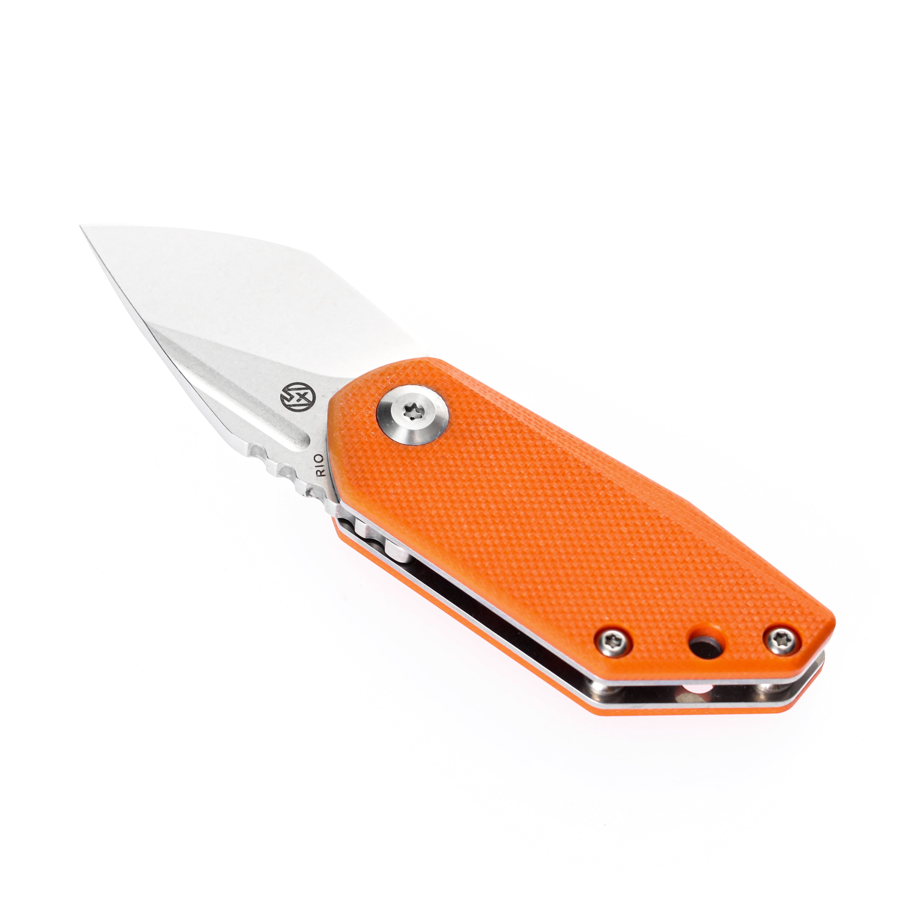 Kansept Knives RIO K3044A4 M390 Blade Orange G10 Handle Liner Lock EDC Knife