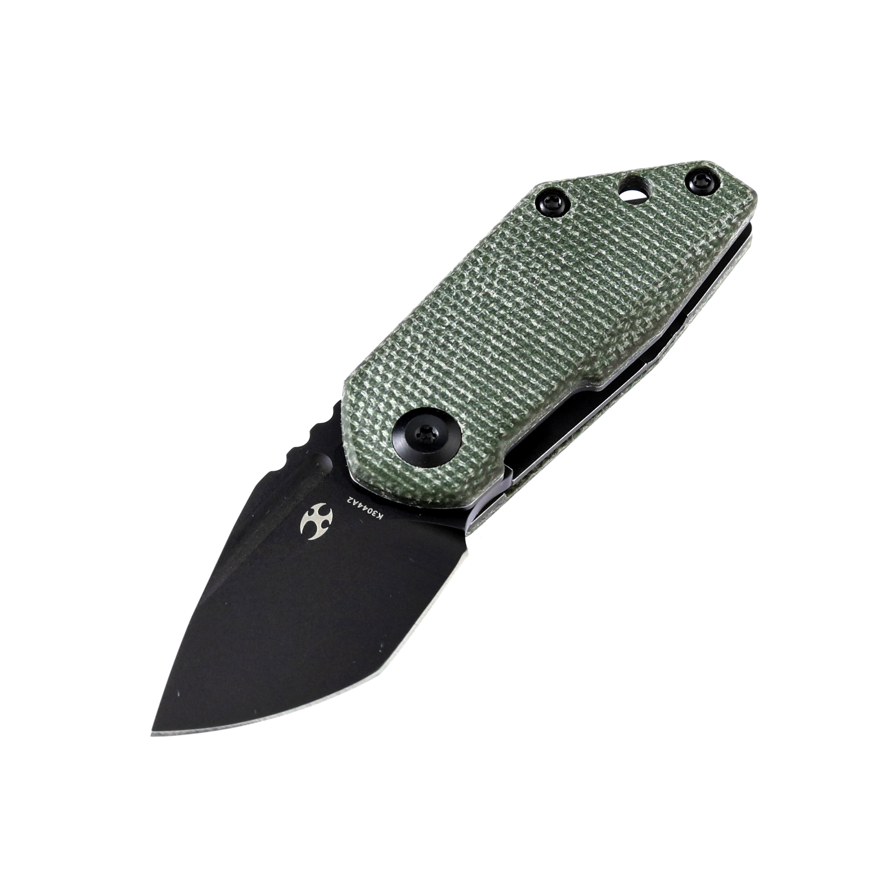 Kansept Knives RIO K3044A2 M390 Blade Green Micarta Handle Liner Lock EDC Knife