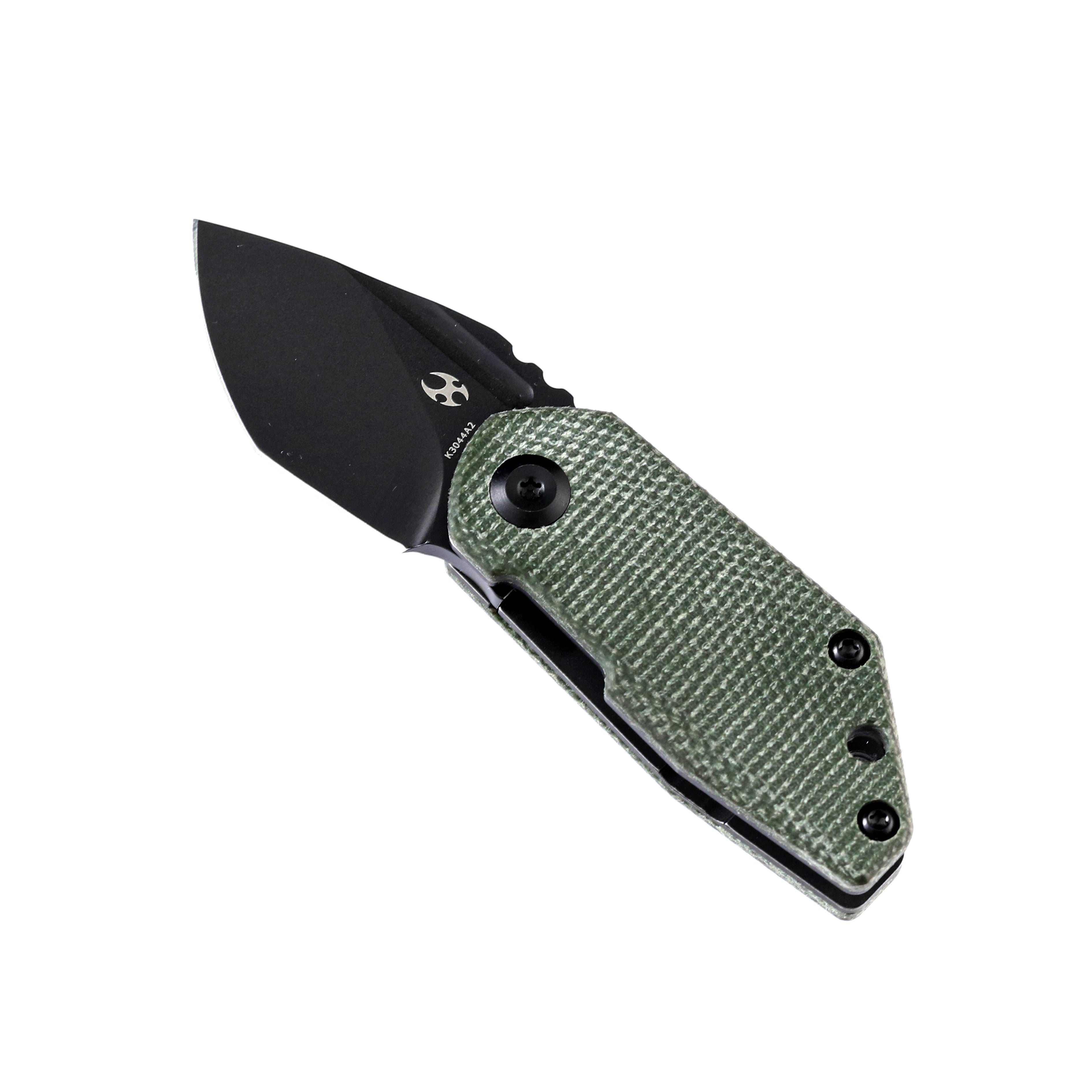 Kansept Knives RIO K3044A2 M390 Blade Green Micarta Handle Liner Lock EDC Knife
