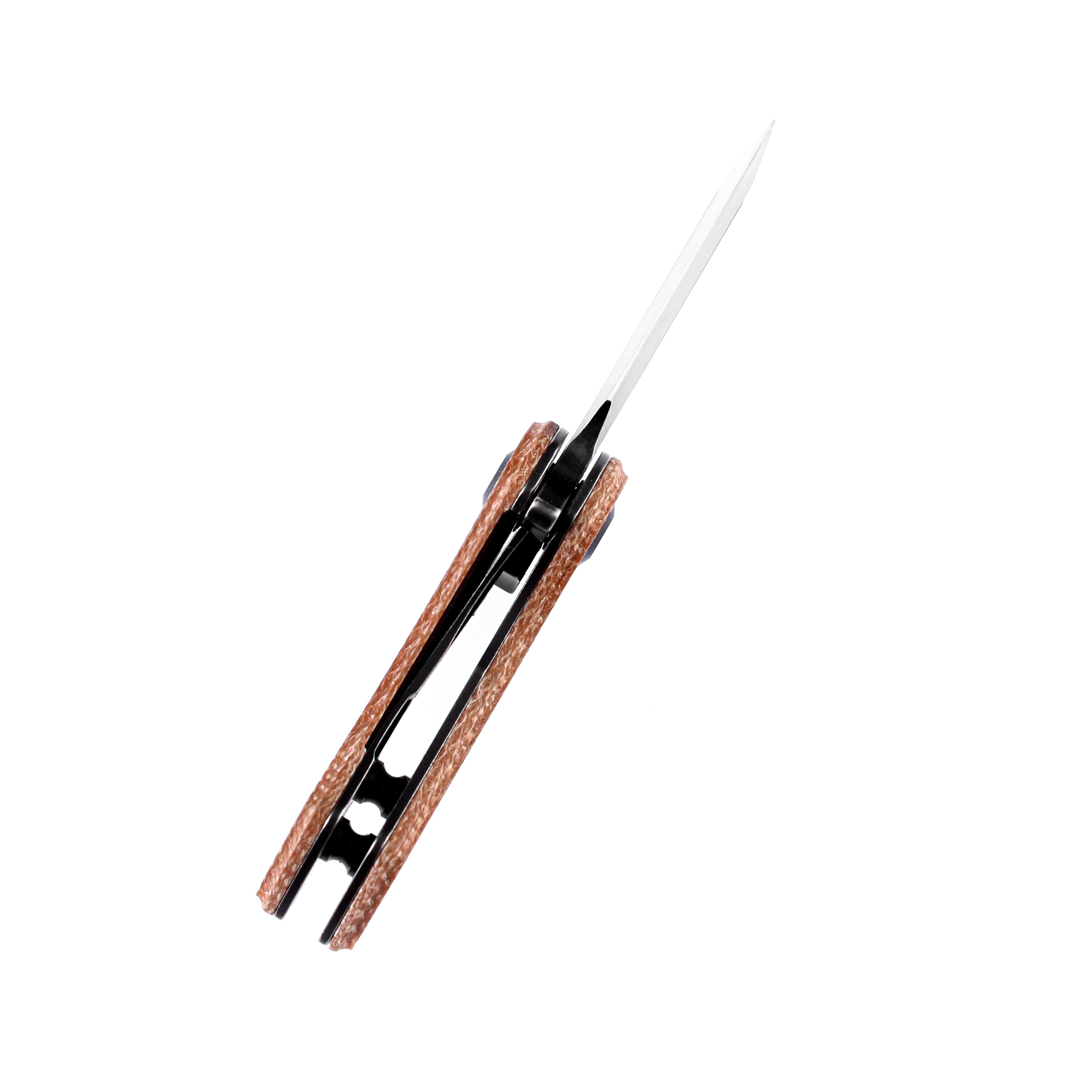 Kansept Knives T3030A5 Mini Korvid 154CM Blade Micarta Handle Liner Lock Edc Knives