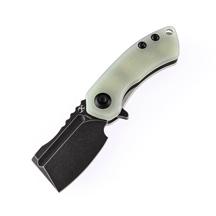 Kansept Knives T3030A4 Mini Korvid 154CM Blade Jade G10 Handle Liner Lock Edc Knives