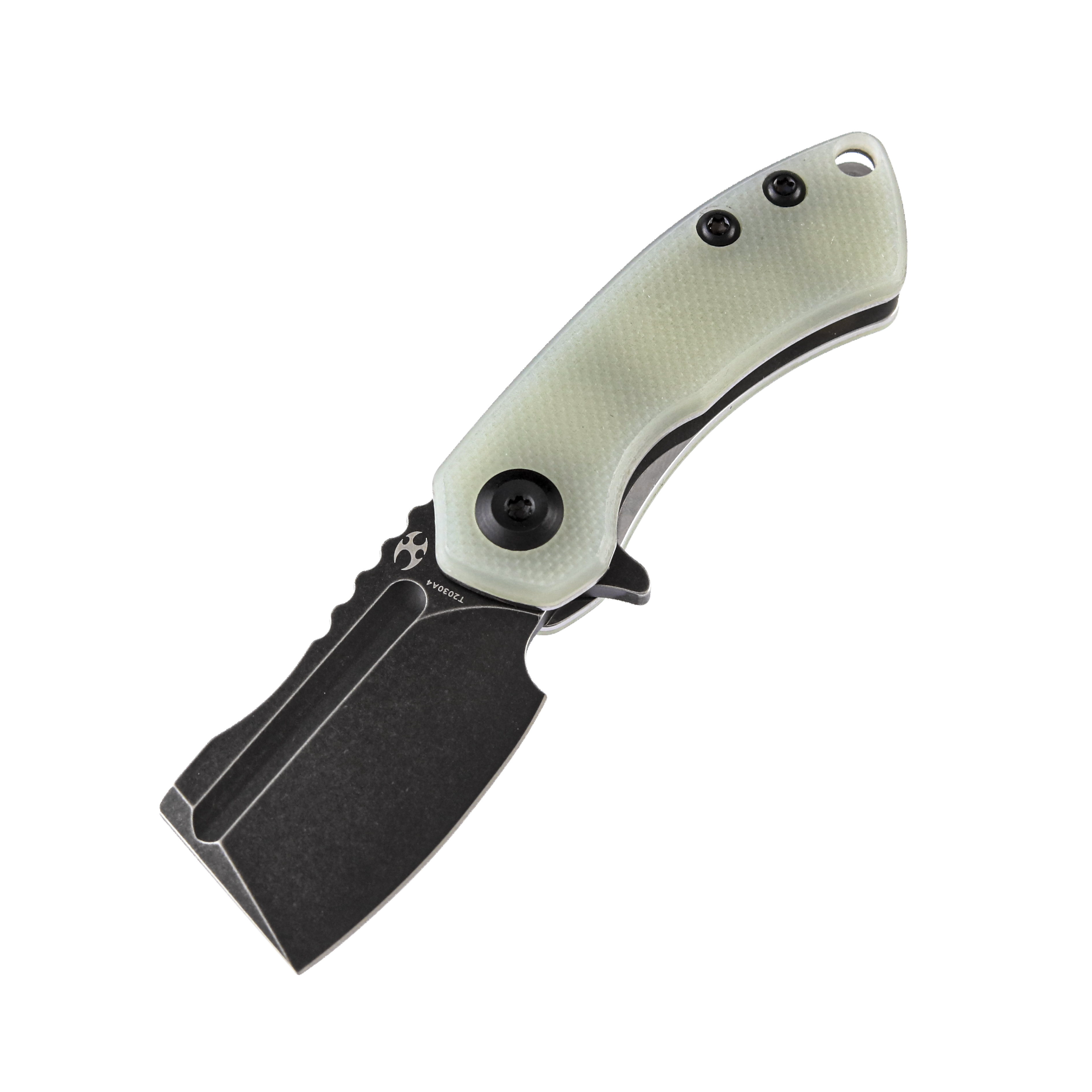 Kansept Knives T3030A4 Mini Korvid 154CM Blade Jade G10 Handle Liner Lock Edc Knives