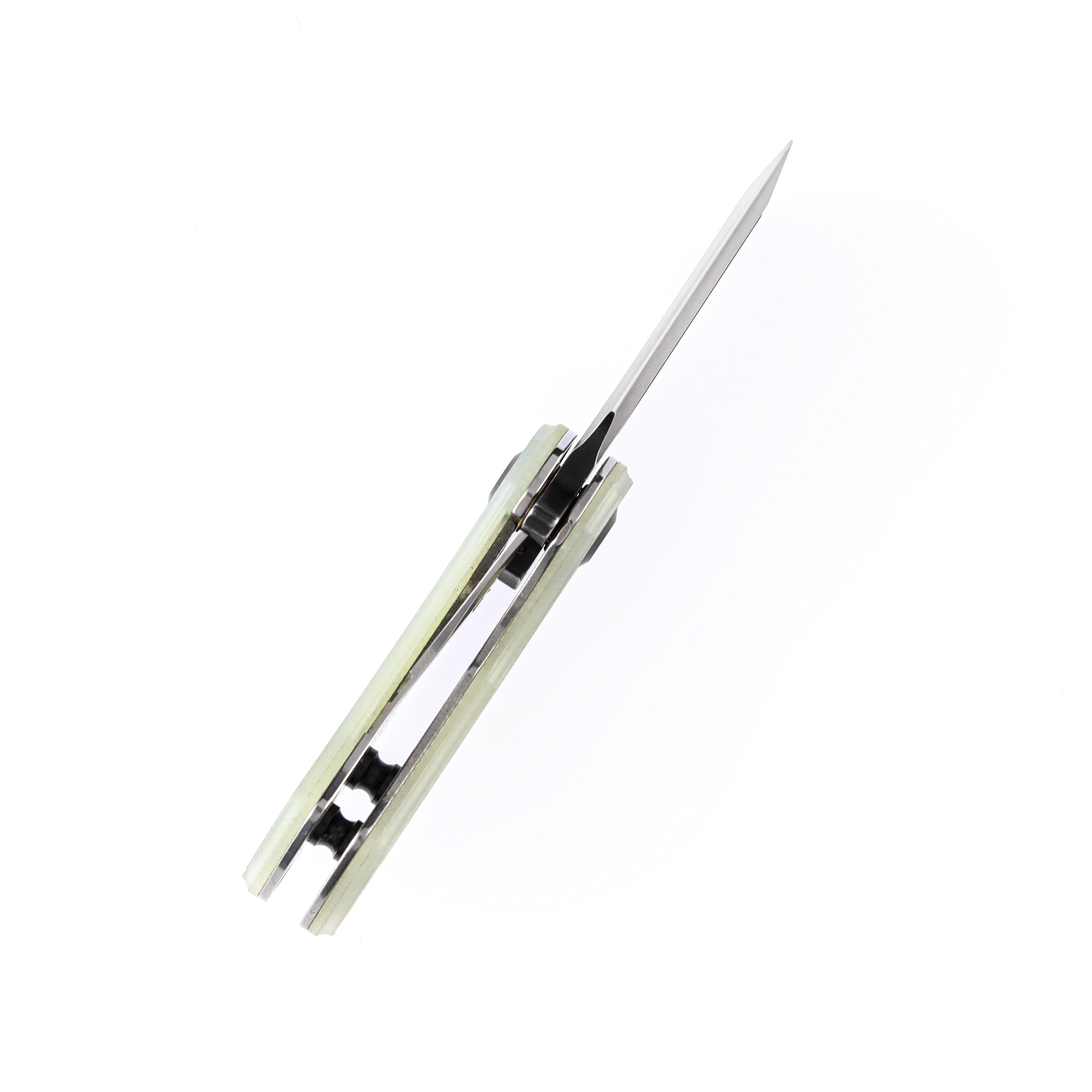 Kansept Knives T3030A4 Mini Korvid 154CM Blade Jade G10 Handle Liner Lock Edc Knives