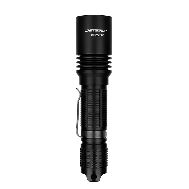 Jetbeam BC25TAC 2000 Lumens Tactical Flashlight Rechargeable