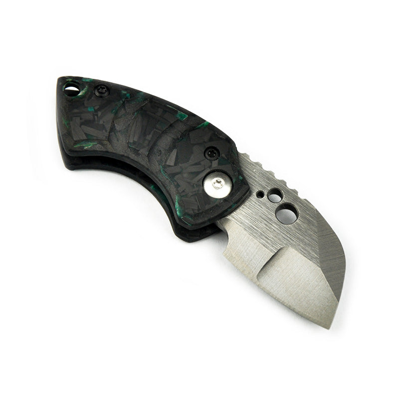 Koch Tools Gnat CPM154 Blade Luminous carbon fiber Friction Folder Custom