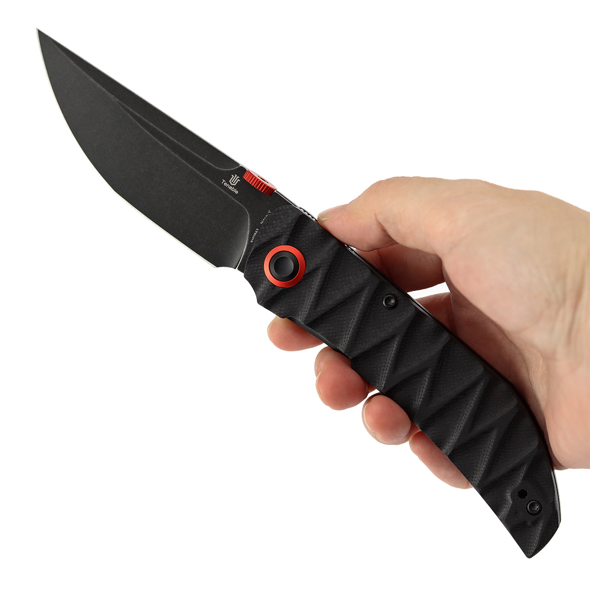 Tenable Tarkin B1078A3 Nitro-V Blade Black G10 Handle Liner Lock Folding Knife