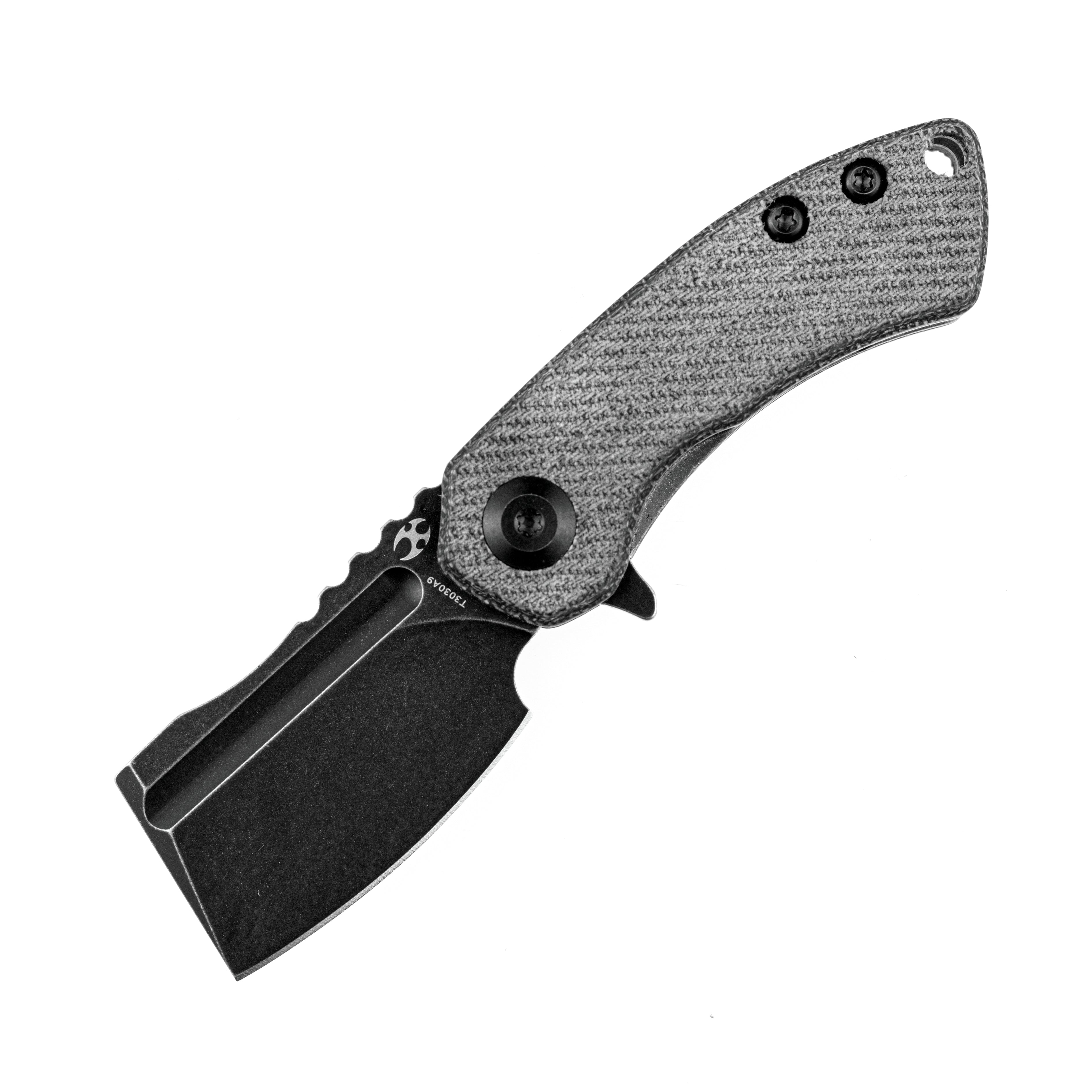Kansept Knives T3030A9 Mini Korvid 154CM Blade Denim G10 Handle Liner Lock Edc Knives