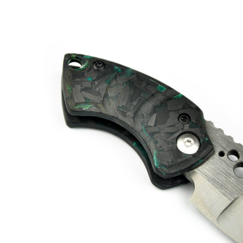 Koch Tools Gnat CPM154 Blade Luminous carbon fiber Friction Folder Custom