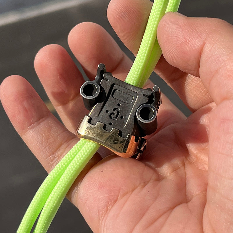 Apeshkov Mosoltruck brass Silver Custom Knife lanyard bead Limit