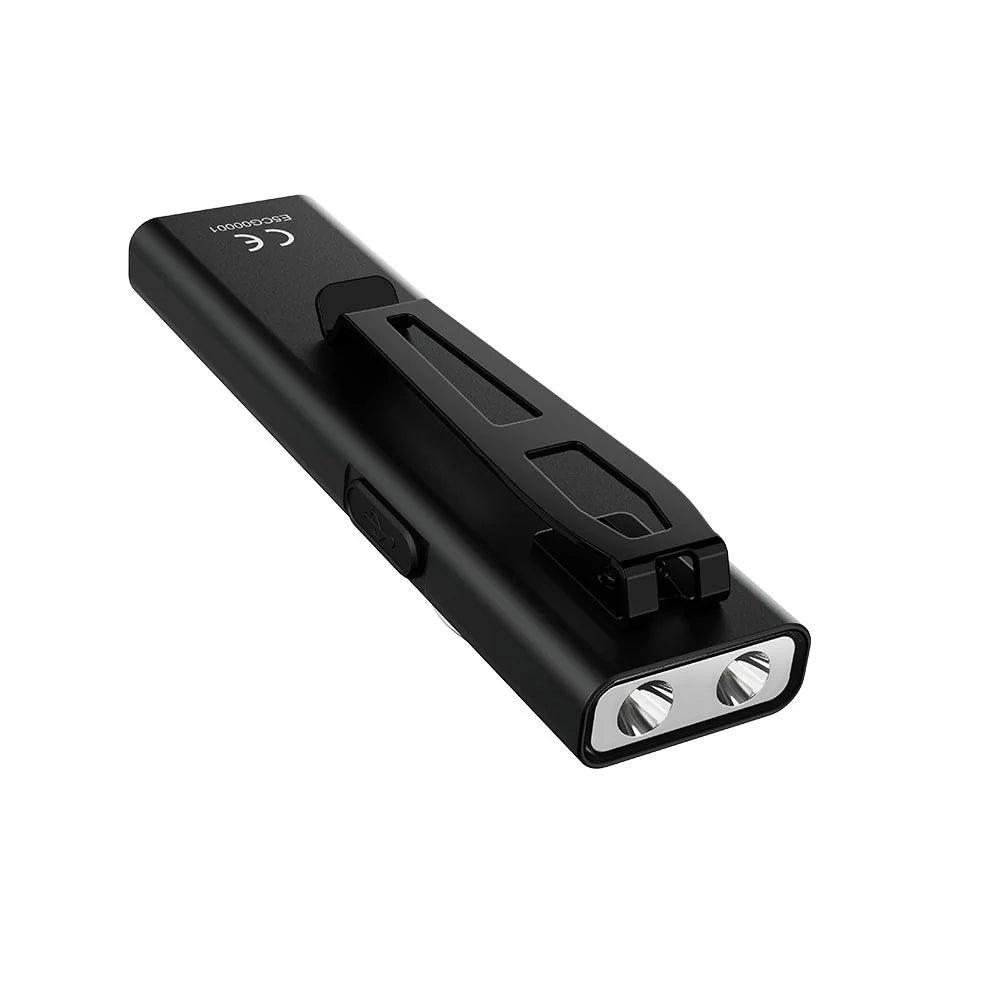 Klarus E5-Ultra 800 Lumens Flagship Ultra-Slim EDC with Triple Light Sources