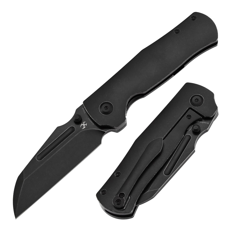 Kansept Dreadnaught K1082A2 CPM-S35VN Blade Titanium Handle Frame Lock Knife