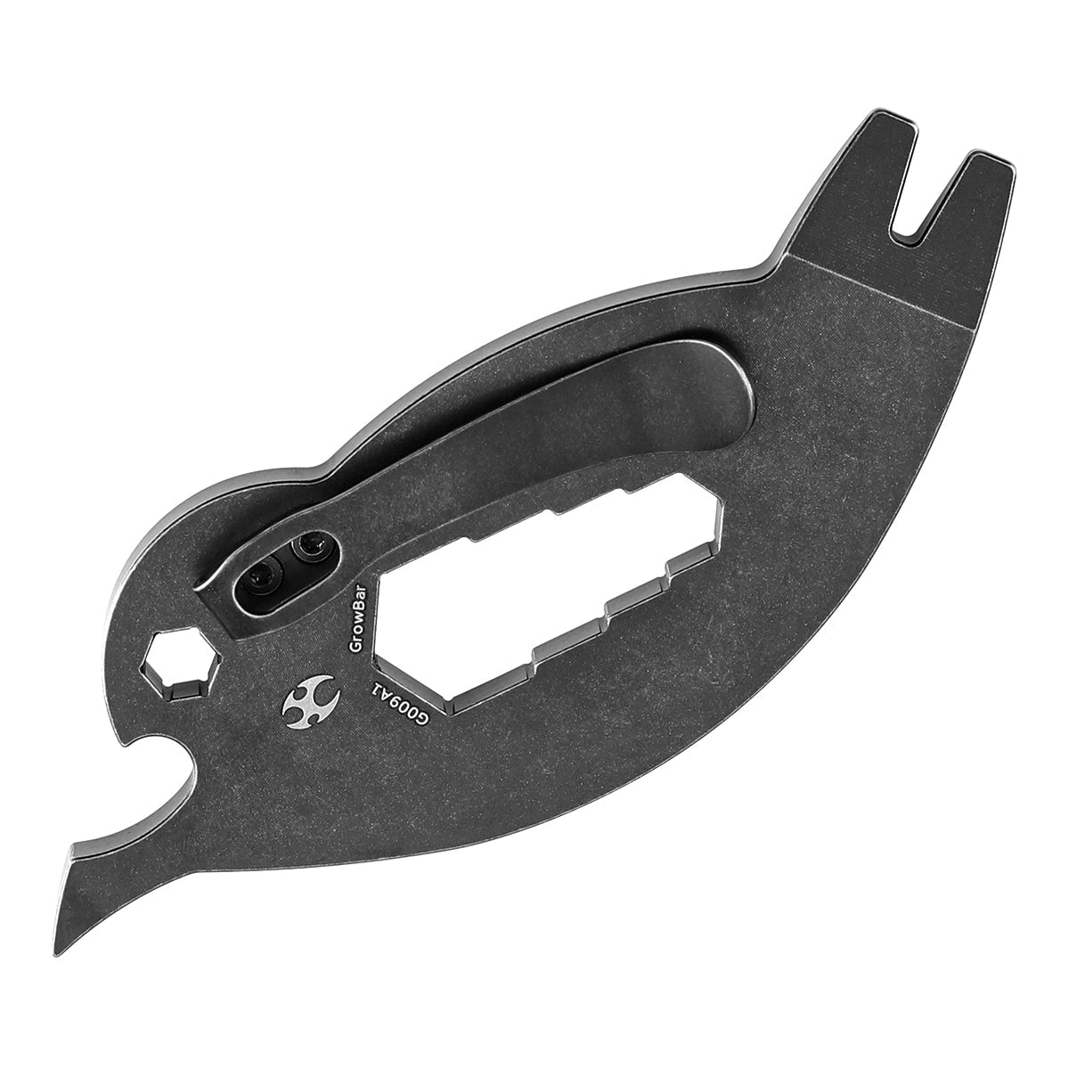 Kansept EDC CrowBar G009A1 Blackwash Titanium Multifunctional EDC Tool