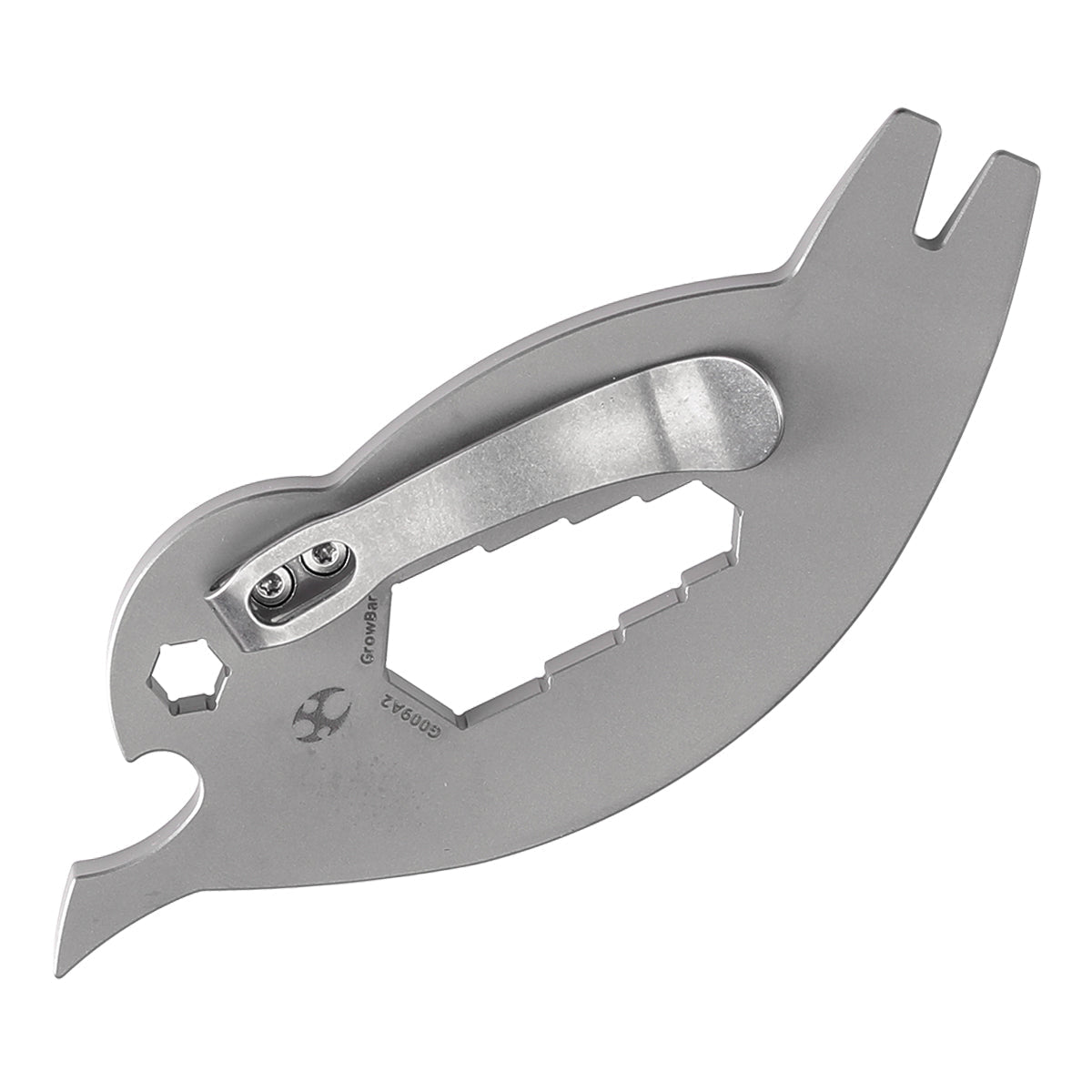 Kansept EDC CrowBar G009A2 Plain Titanium Multifunctional EDC Tool