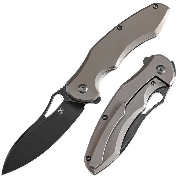 KANSEPT Echis K1071A2 CPM S35VN Blade Titanium Handle Frame Lock