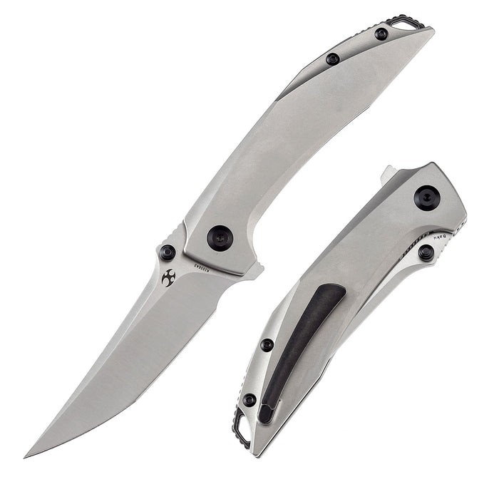 KANSEPT Baku K1056A3 CPM-S35VN Blade Titanium Handle Liner Lock