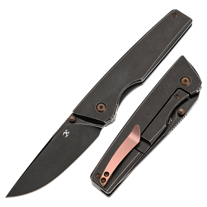 KANSEPT Chimera K1096A3 CPM S35VN Blade Titanium Handle Frame Lock