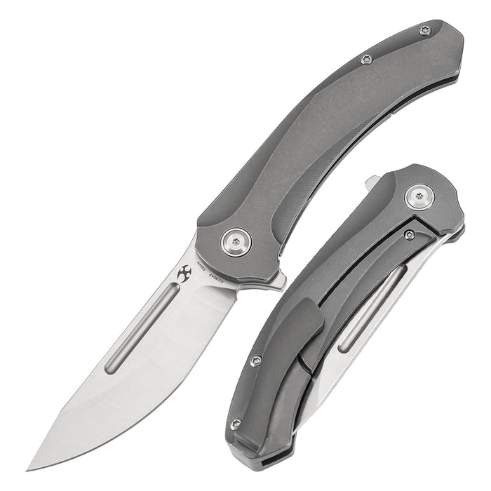KANSEPT Knives Hira K1090A3 CPM S35VN Blade Titanium Handle Frame Lock