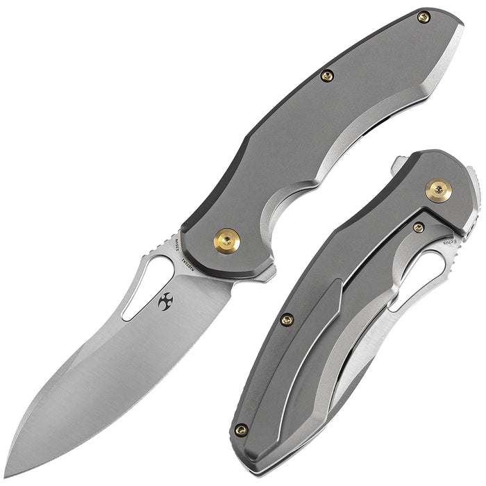 KANSEPT Echis K1071A1 CPM S35VN Blade Titanium Handle Frame Lock