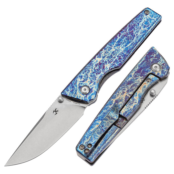 KANSEPT Chimera K1096A5 CPM S35VN Blade Titanium Handle Frame Lock