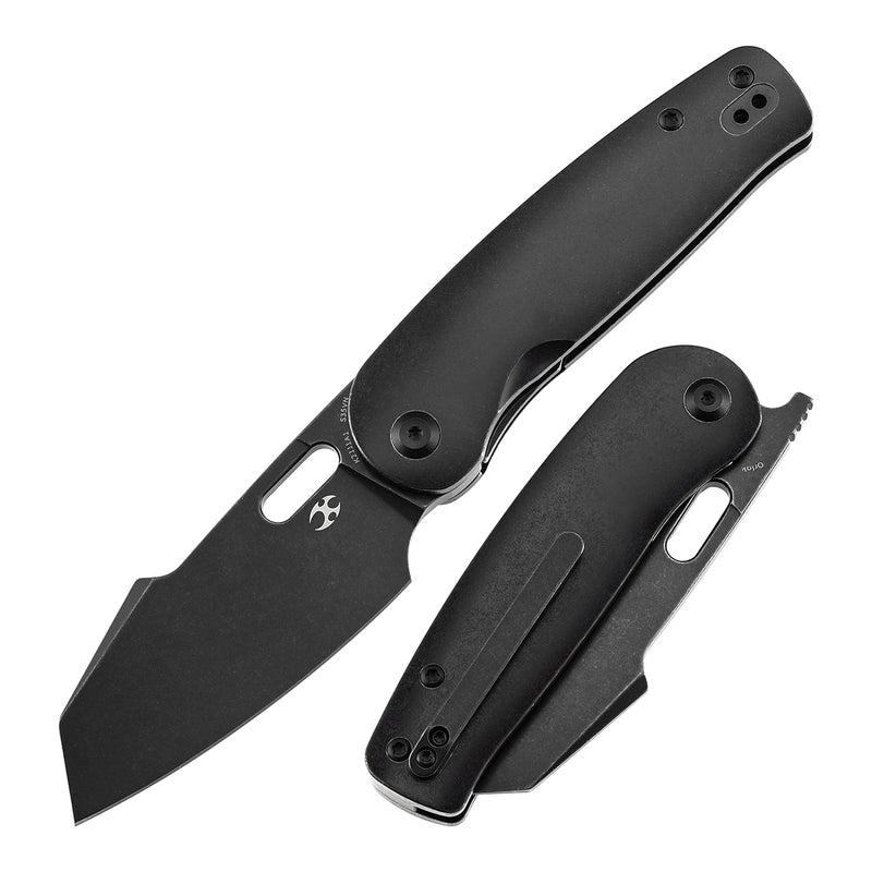 Kansept Orlok K2111A1 CPM-S35VN Blade Titanium Handle Nested Liner Lock Folding Knives