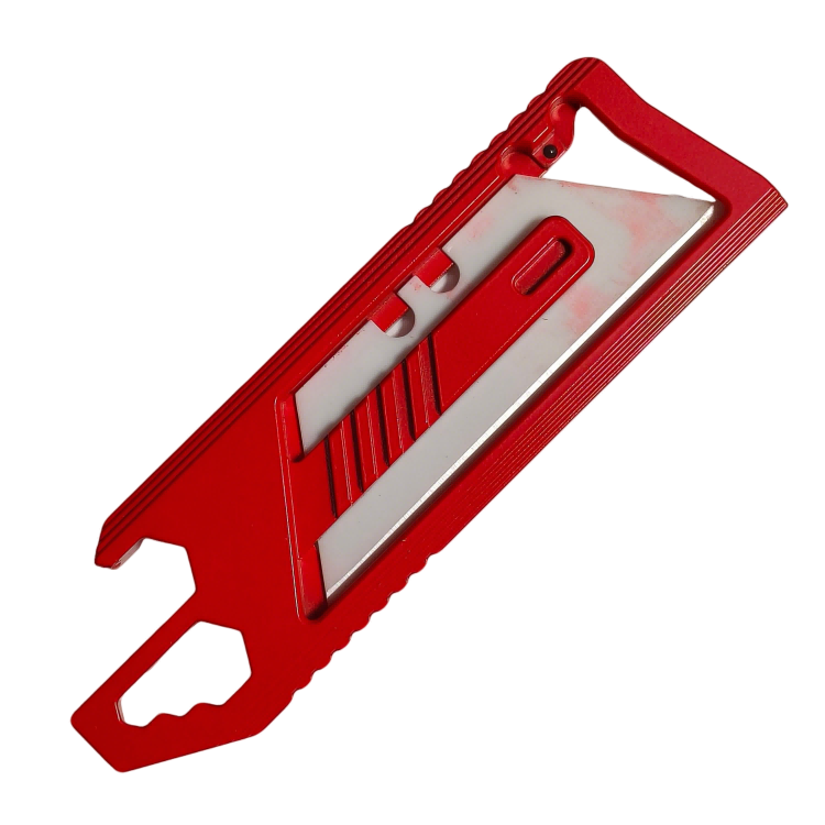 SnakeSword Honey Badger Utility Knife II Pro Titanium China Red