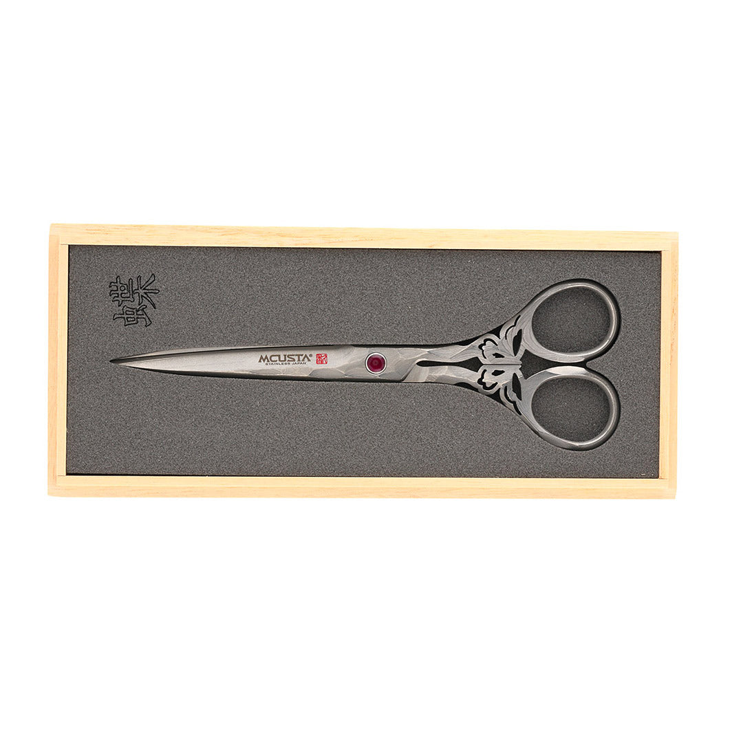 Mcusta DDB-170D Butterfly Scissors VG-10 Core Damascus Scissors
