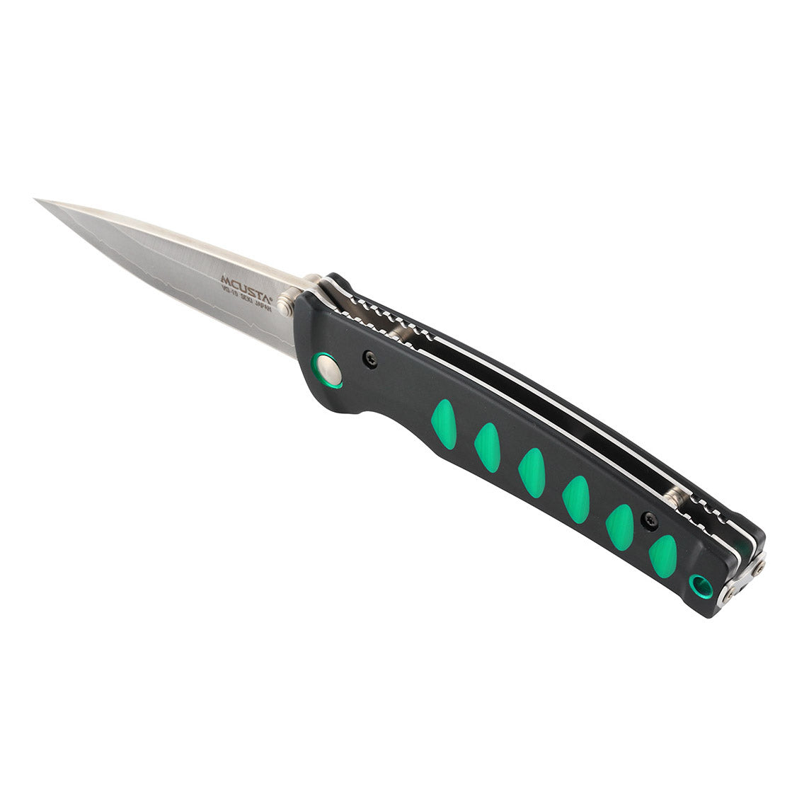Mcusta MC-0044C Katana VG-10 Blade Core Green Anodized Aluminum Folding Knife Liner Lock