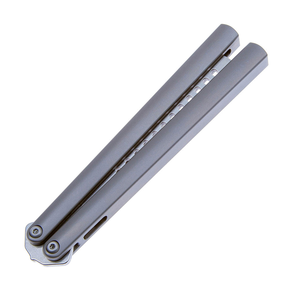 Maxace Apostle MCAP04 M390 Blade 440C Comb Steel  Titanium Handle Balisong Butterfly knife