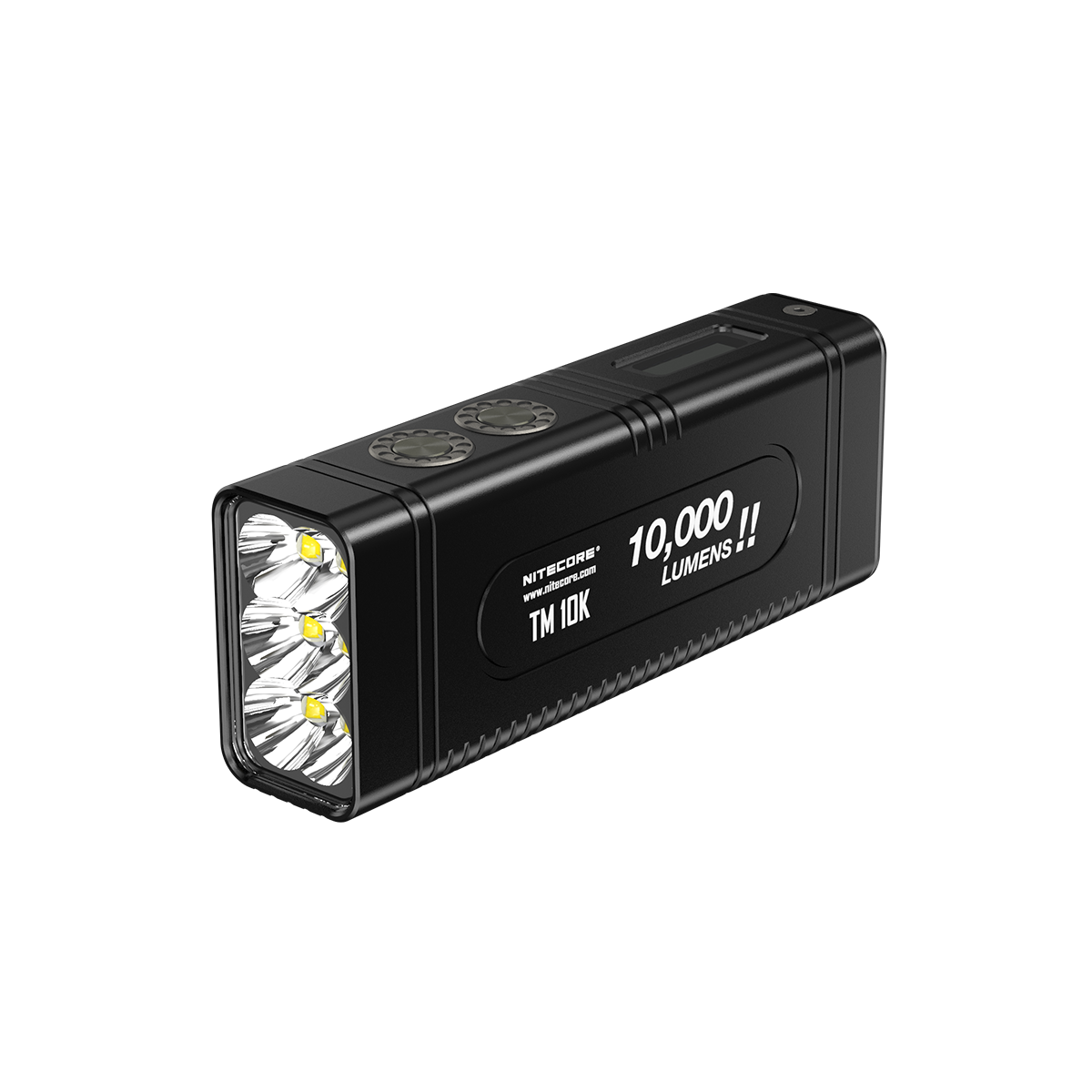 Nitecore TM10K Flashlight 10,000 Lumen Burst Rechargeable Flashlight
