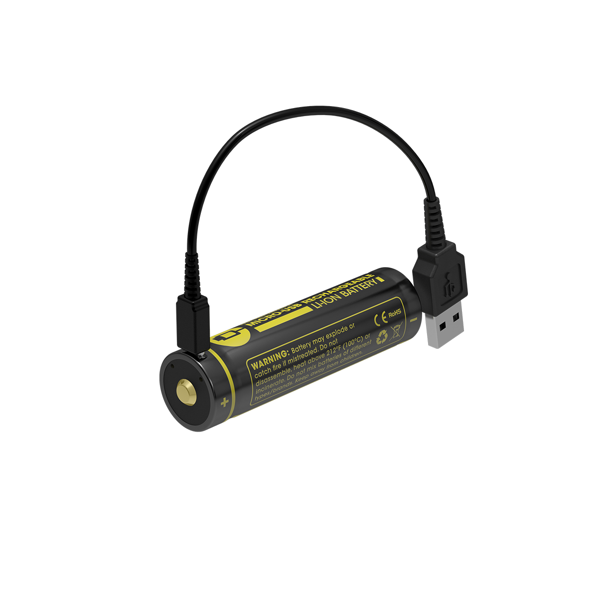 Nitecore NL1826R 2600mAh USB Rechargeable 18650 Battery