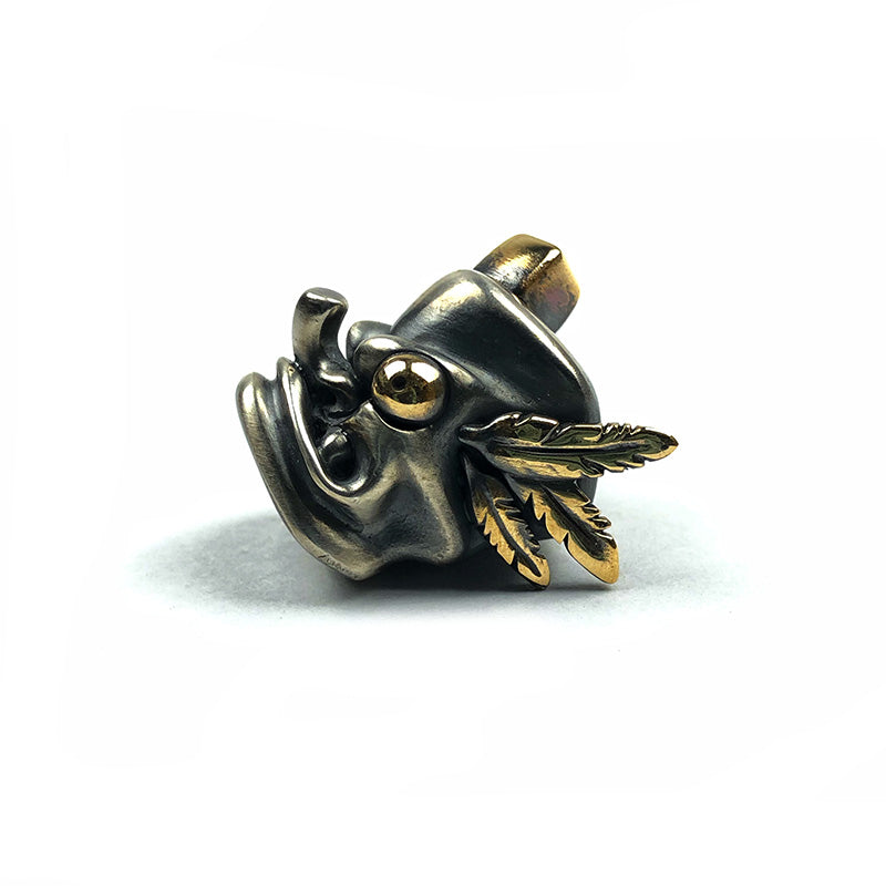 Phase objects Tengu Custom limit brass Silver knives beads