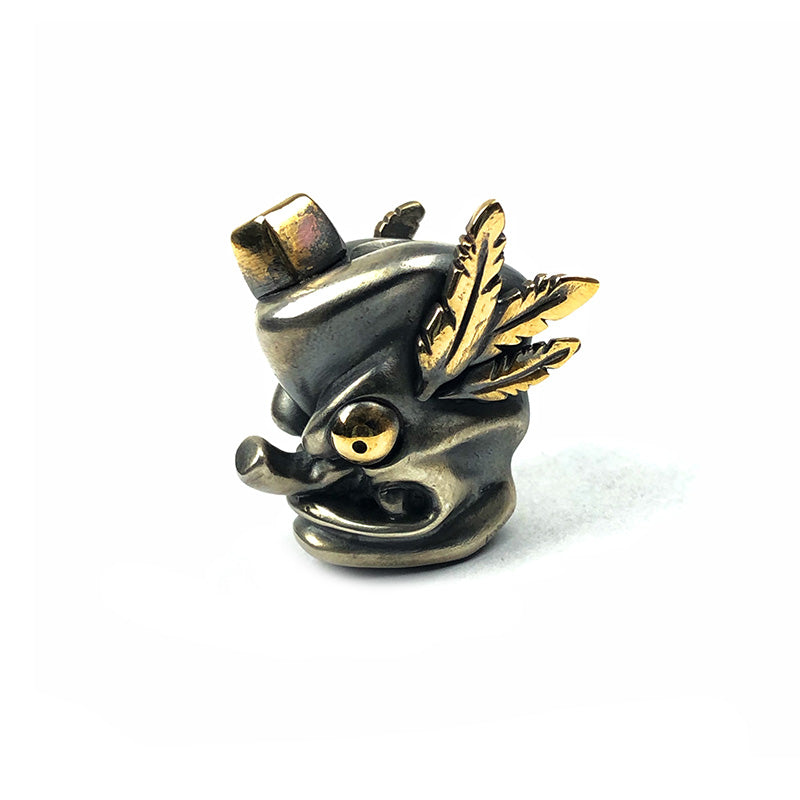 Phase objects Tengu Custom limit brass Silver knives beads