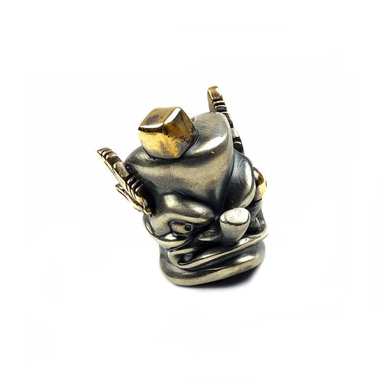 Phase objects Tengu Custom limit brass Silver knives beads
