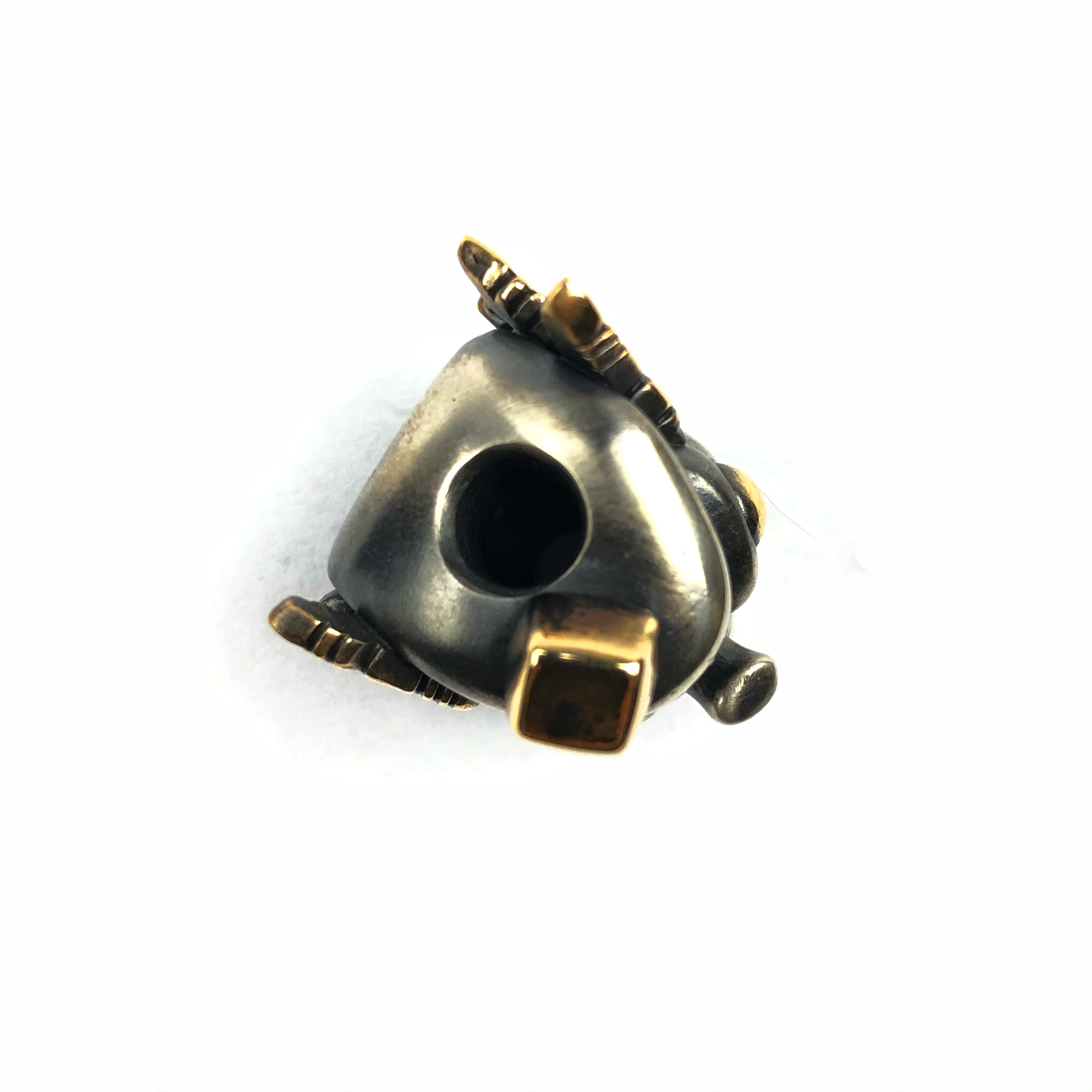 Phase objects Tengu Custom limit brass Silver knives beads