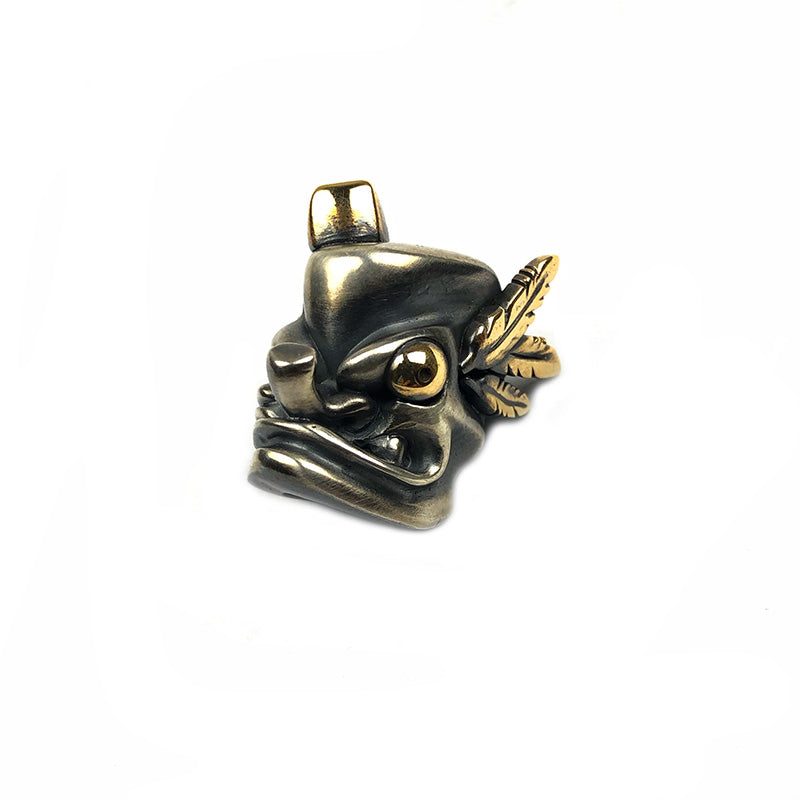 Phase objects Tengu Custom limit brass Silver knives beads