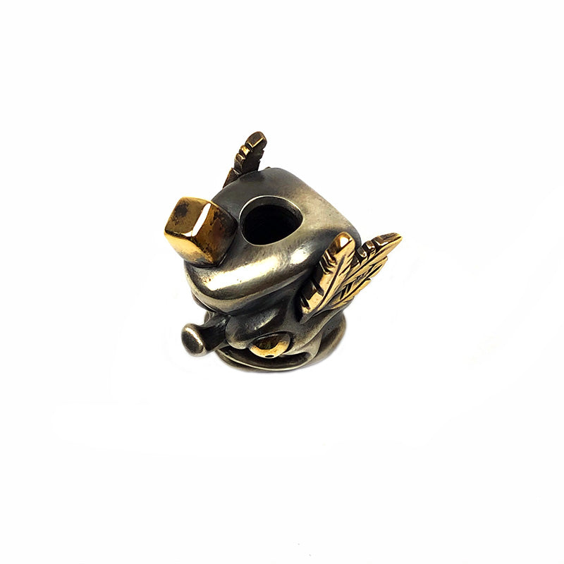 Phase objects Tengu Custom limit brass Silver knives beads