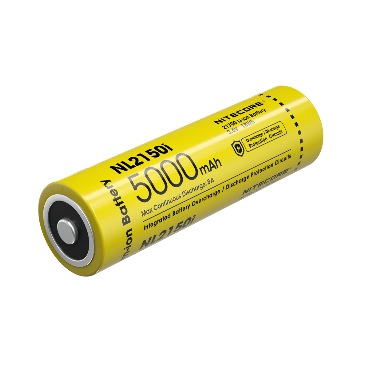 Nitecore Battery NL2150i 21700 i Series Li-ion Battery 5000mAh