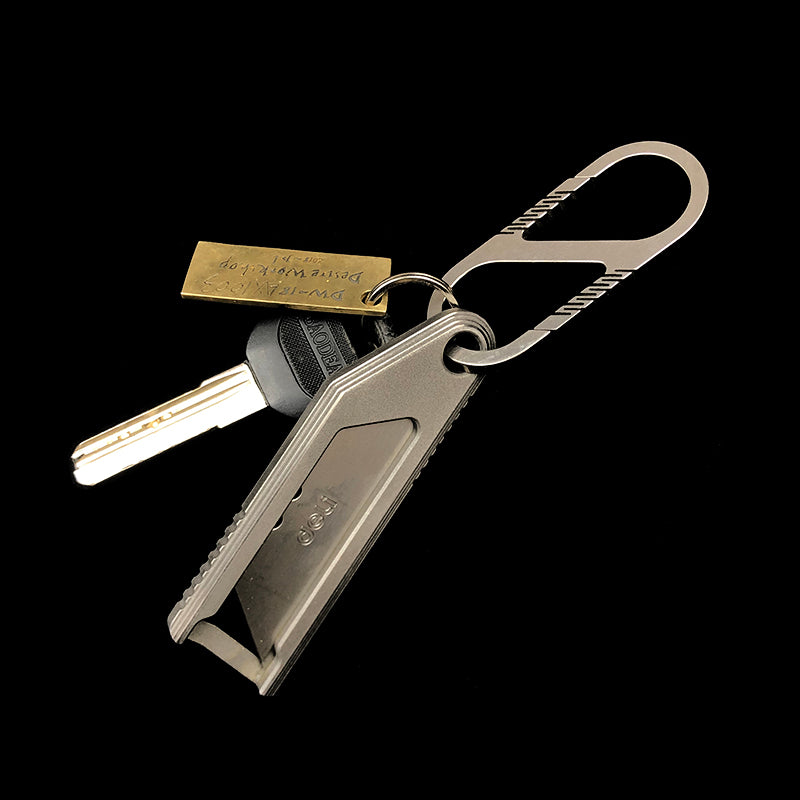 SnakeSword Honey Badger II Titanium Integrated Utility knife