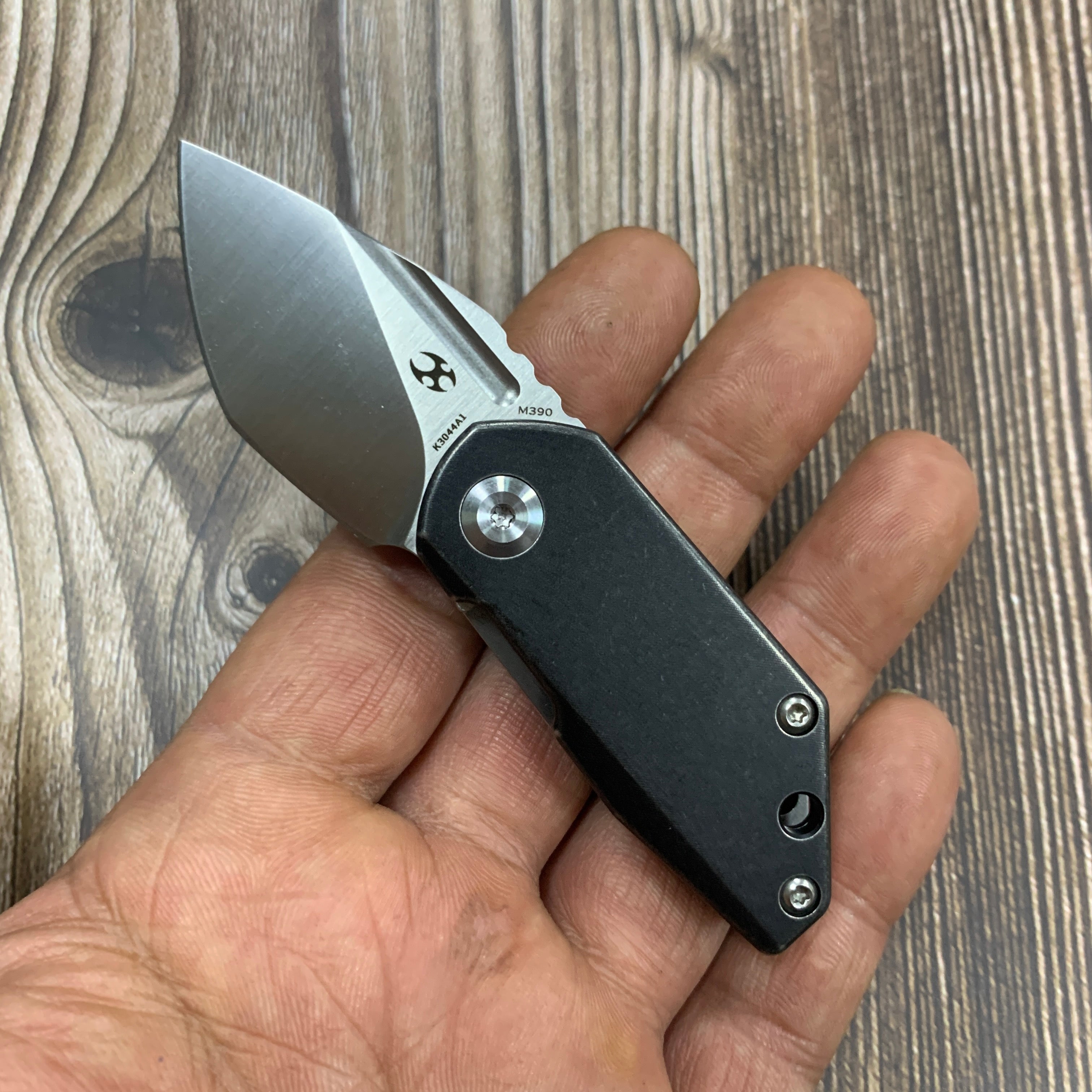 Kansept Knives RIO K3044A1 M390 Blade Titanium Handle Liner Lock EDC Knife