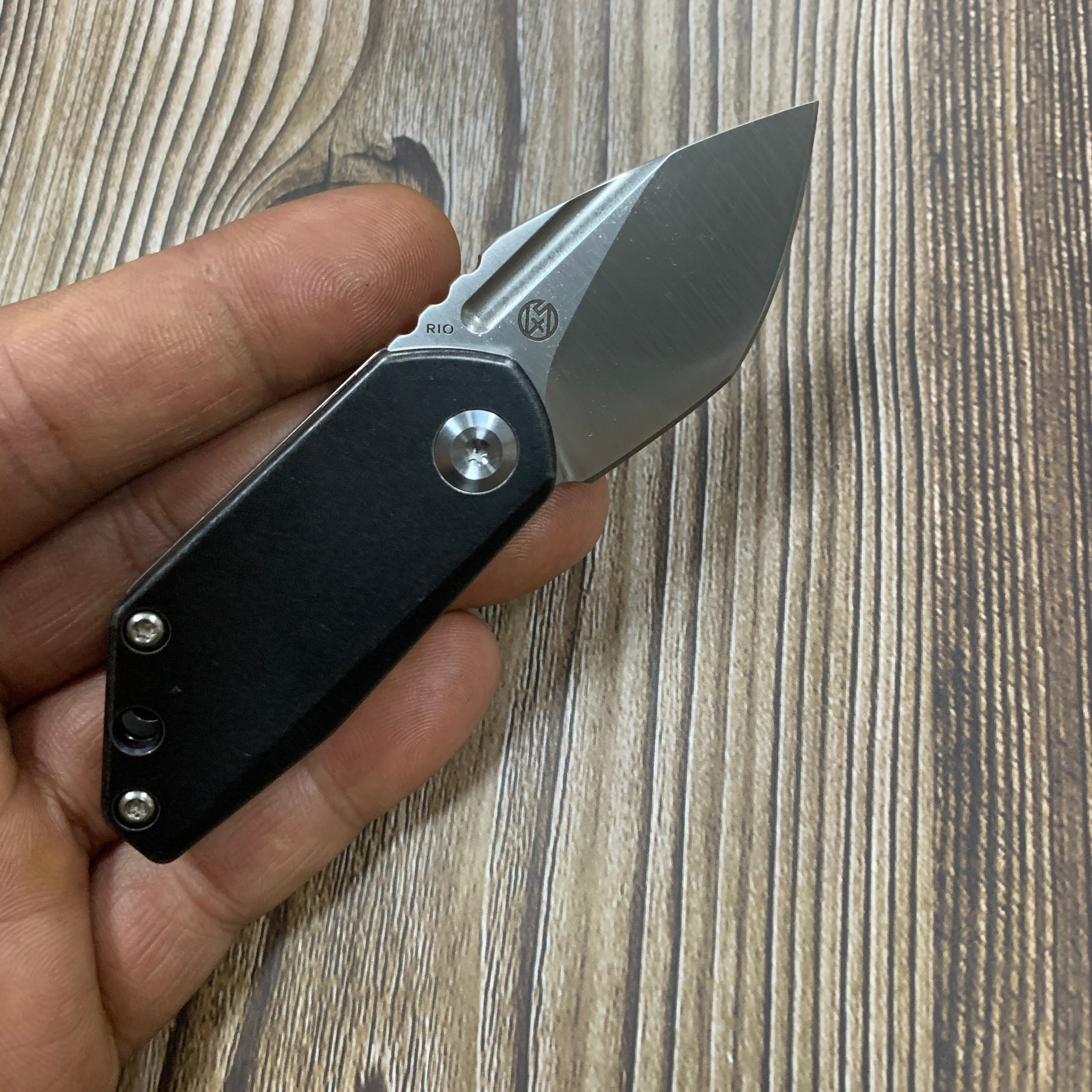 Kansept Knives RIO K3044A1 M390 Blade Titanium Handle Liner Lock EDC Knife