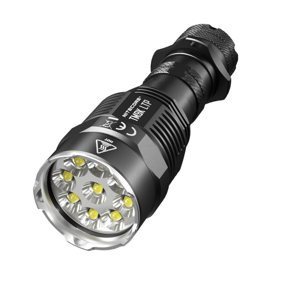 NITECORE TM9K LTP 9800 Lumen USB-C Rechargeable Flashlight（low temperature resistant Li-ion battery）