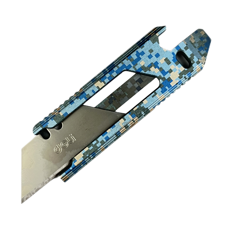 SnakeSword Honey Badger II Titanium Alloy Utility Knife Camouflage Anodizing