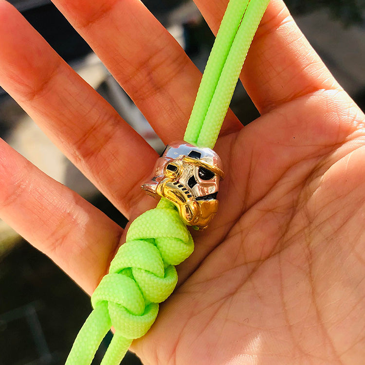 SnakeSword Handmake Custom Stormtrooper Bead Knife Lanyard bead Limit