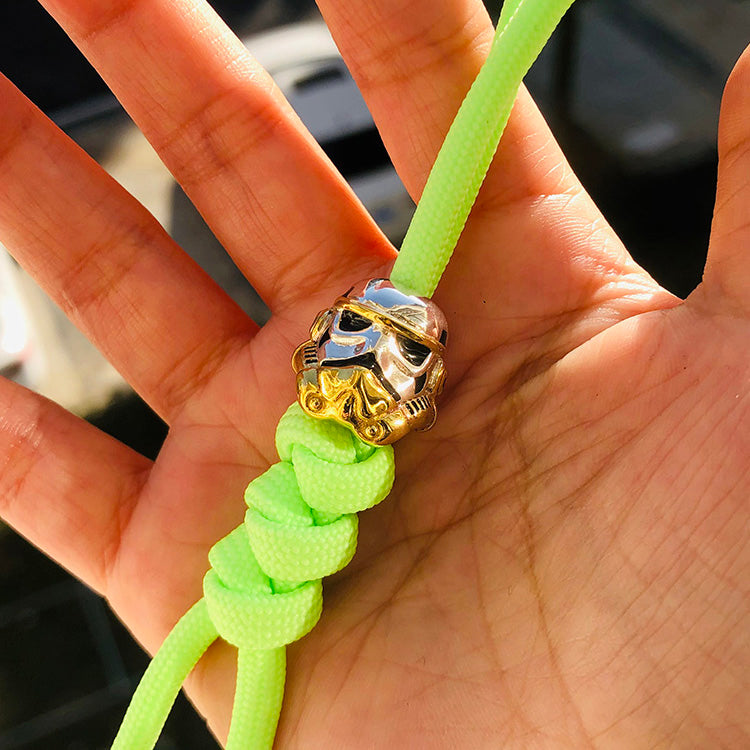 SnakeSword Handmake Custom Stormtrooper Bead Knife Lanyard bead Limit