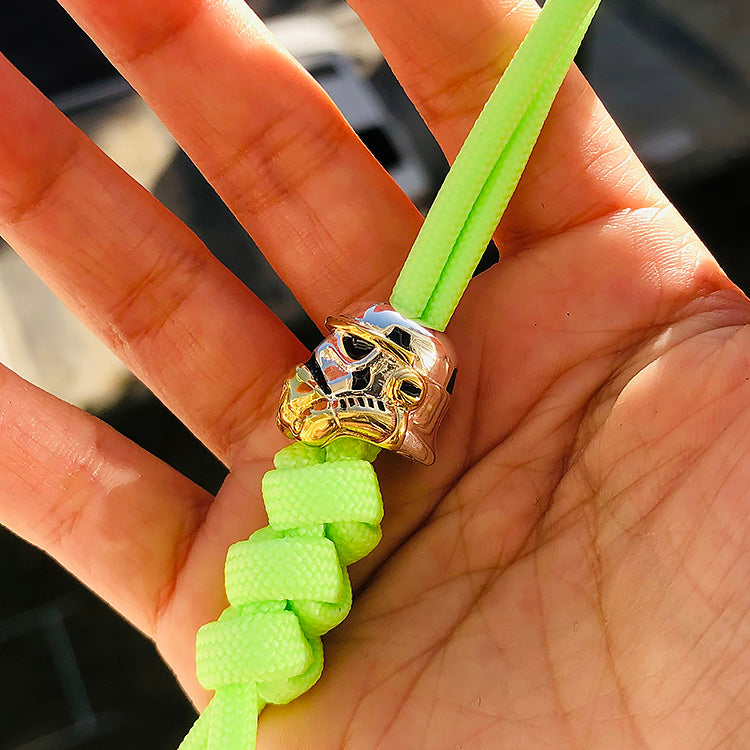 SnakeSword Handmake Custom Stormtrooper Bead Knife Lanyard bead Limit