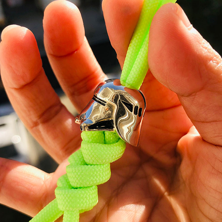 SnakeSword Handmake Snow Soldier II Bead Custom Knife Lanyard bead Limit